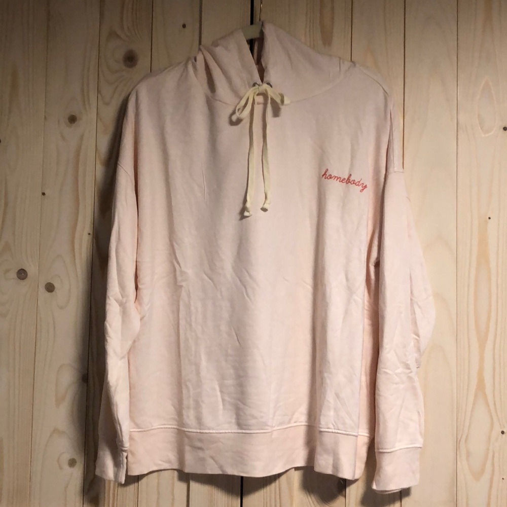 Magnolia Pinky Cream Hoodie Pajama Set